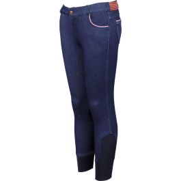 Harry's Horse Rijbroek Denim LouLou Montecristo Full Grip