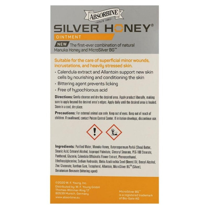 Absorbine Silver Honey Tube