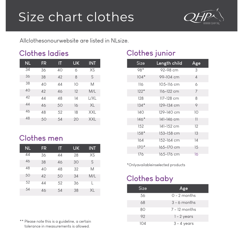 QHP Wedstrijdjas Juliet