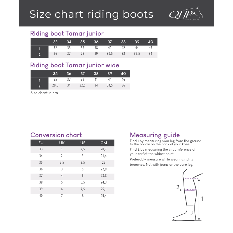 QHP Rijlaars Tamar Junior