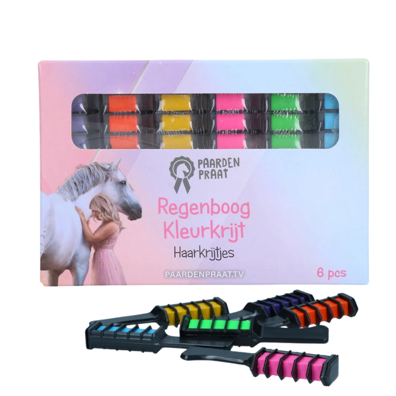 Paardenpraat TV Regenboog Kleurkrijt
