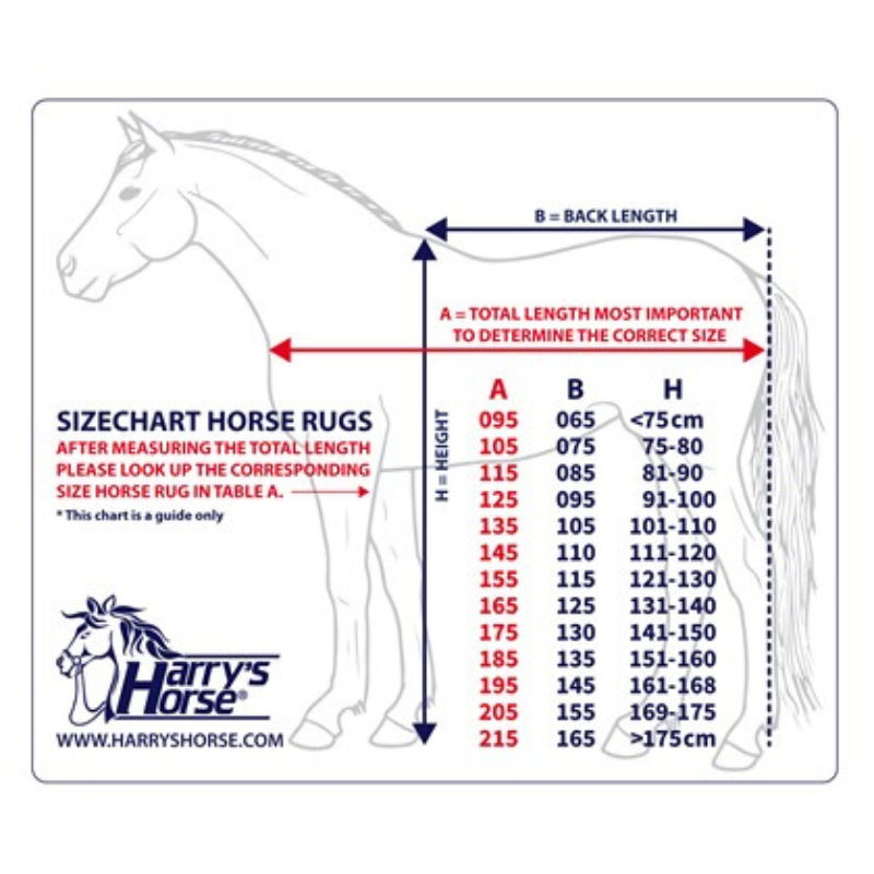 Harry`s Horse Regendeken Thor 0 Grams Met Hals
