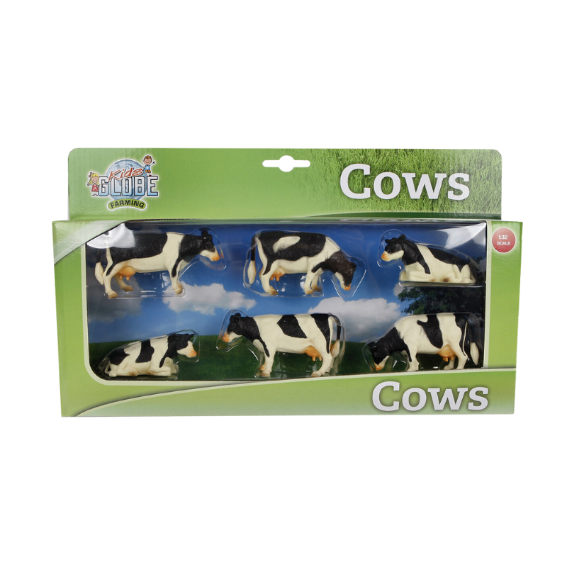 Kids's Globe Set Koeien 6 Stuks
