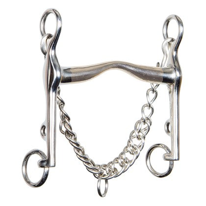 Harry's Horse Dressuurstang Optimum Tongboog Gold Brass