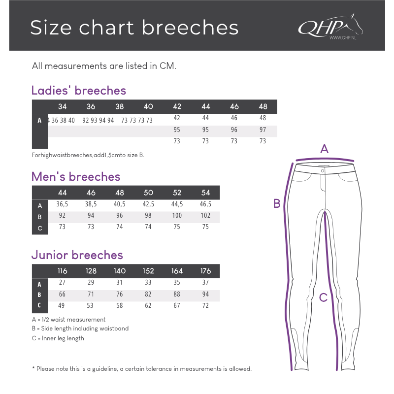 Qhp Rijbroek Zahra Junior Full Grip