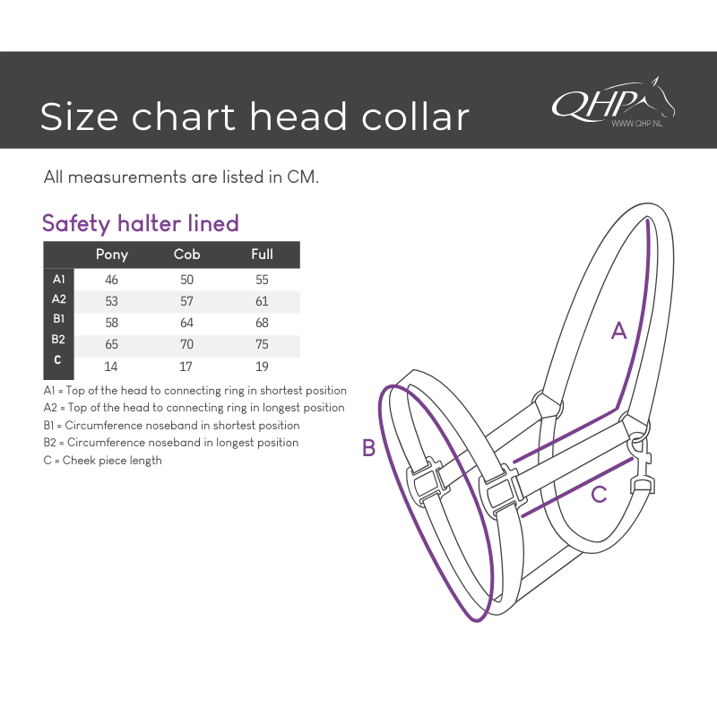 QHP Veiligheidshalster Gevoerd