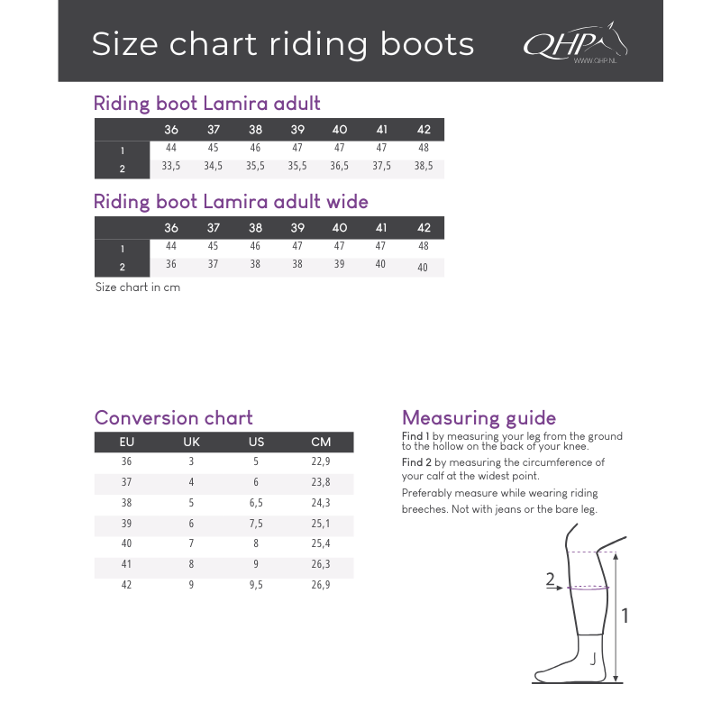 Qhp Rijlaars Lamira Adult Wijd