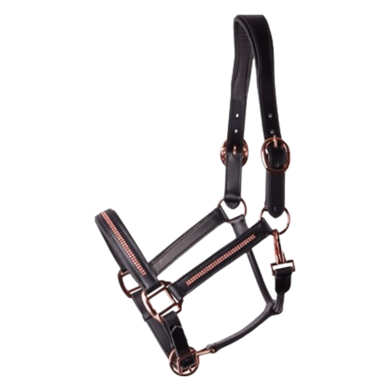 Harry's Horse Halster Leder Metallic