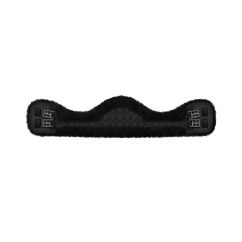 Mattes Dresuursingel Met Bont Asymmetric