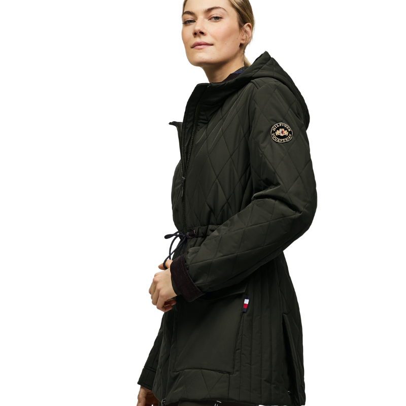 Tommy Hilfiger Gewatteerde Jas Forest