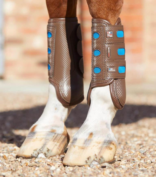 Carbon Tech Air Cooled Eventing Boots Front