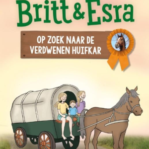 Paardenpraat tv Brit en Esra op zoek naar de verdwenen huifkar
